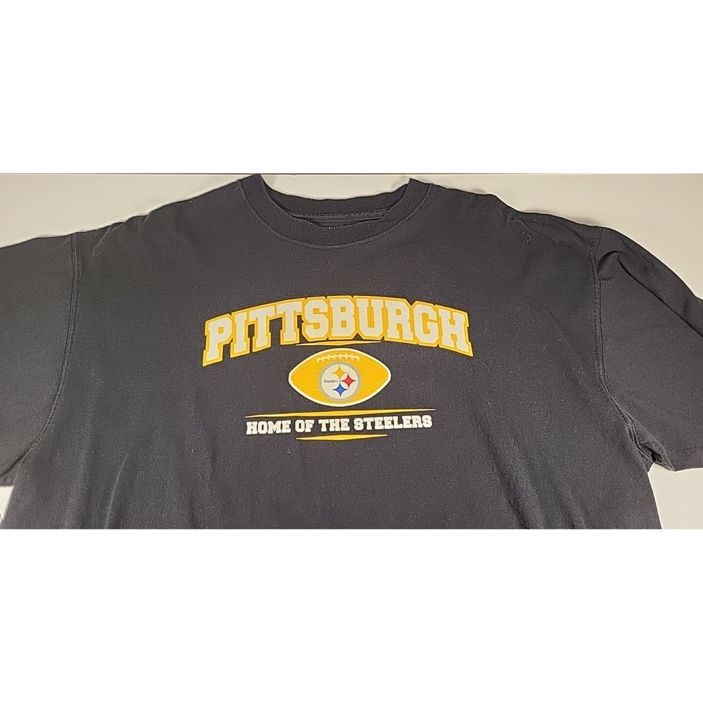 Pittsburgh Steelers Shirt Mens Size XL NFL Football Team Apparel 2 Sided Design